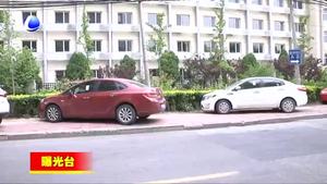 機(jī)動(dòng)車亂停亂放 市容交通受影響
