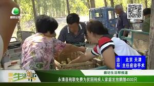 永清縣殘聯(lián)免費為貧困殘疾人家庭發(fā)放鵝雛4500只