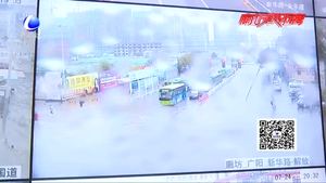 強(qiáng)降雨致市區(qū)道路大范圍積水 各種車輛涉水拋錨