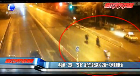 “炸街”摩托車(chē)夏夜擾民 交警一大隊(duì)重拳整治