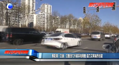 零距離·交通：交警部門(mén)開(kāi)展異地用警 助力文明城市創(chuàng)建