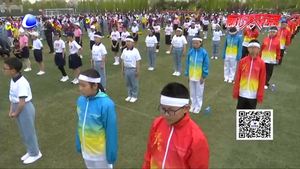 快樂學習 健康第一 北京八中固安分校讓學生享受運動的快樂