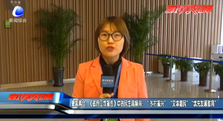 聚焦兩會：《政府工作報(bào)告》中的民生高頻詞：“鄉(xiāng)村振興”“文體惠民”“優(yōu)先發(fā)展教育”