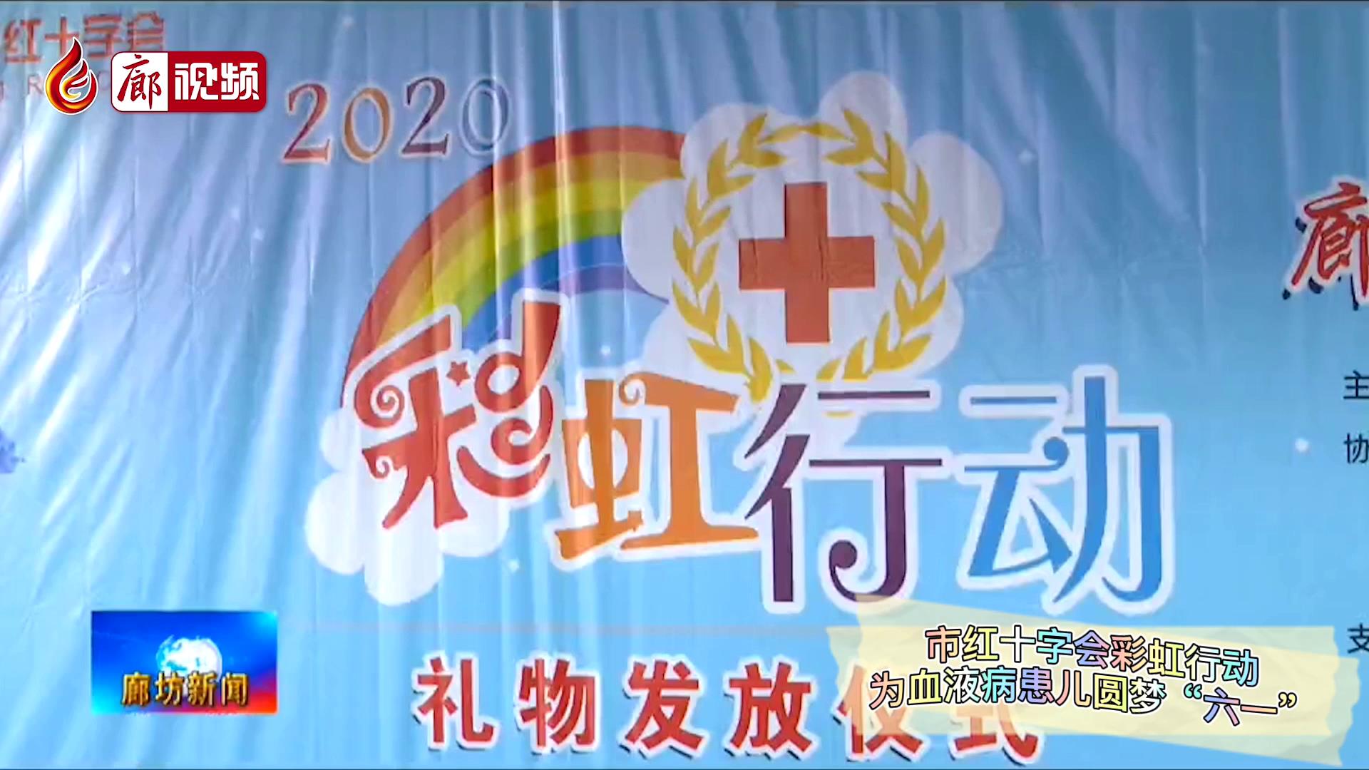 廊視頻 | 市紅十字會(huì)彩虹行動(dòng)為血液病患兒圓夢“六一”