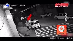 霸州一村一夜之間十多家電動(dòng)車遭殃