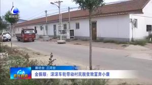 金振順：滾滾車輪帶動村民脫貧致富奔小康