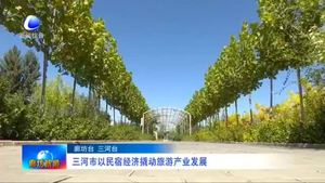 三河市以民宿經(jīng)濟(jì)撬動旅游產(chǎn)業(yè)發(fā)展