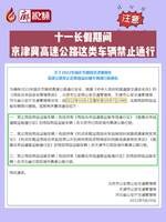 廊視頻 | 十一長(zhǎng)假期間，京津冀高速公路這類車輛禁止通行